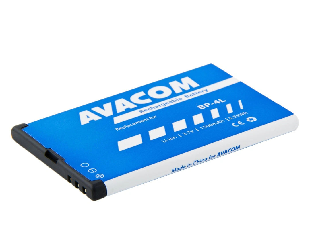 Baterie Avacom pro Nokia E55, E52, E90, Li-Ion 3,7V 1500mAh (náhrada BP-4L) (GSNO-BP4L-S1500Aa)
