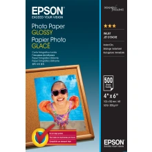 Epson Photo Paper Glossy, 10x15 cm, 500 listů, 200g/m2, lesklý