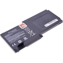 T6 power HP EliteBook 720 G1, 725 G2, 820 G1, 820 G2, 4000mAh, 45Wh, 3cell, Li-pol