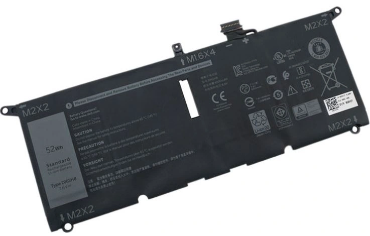 DELL XPS 13 9370 Baterie do Laptopu ( DXGH8 0H754V alternative) 7,4V 52Wh