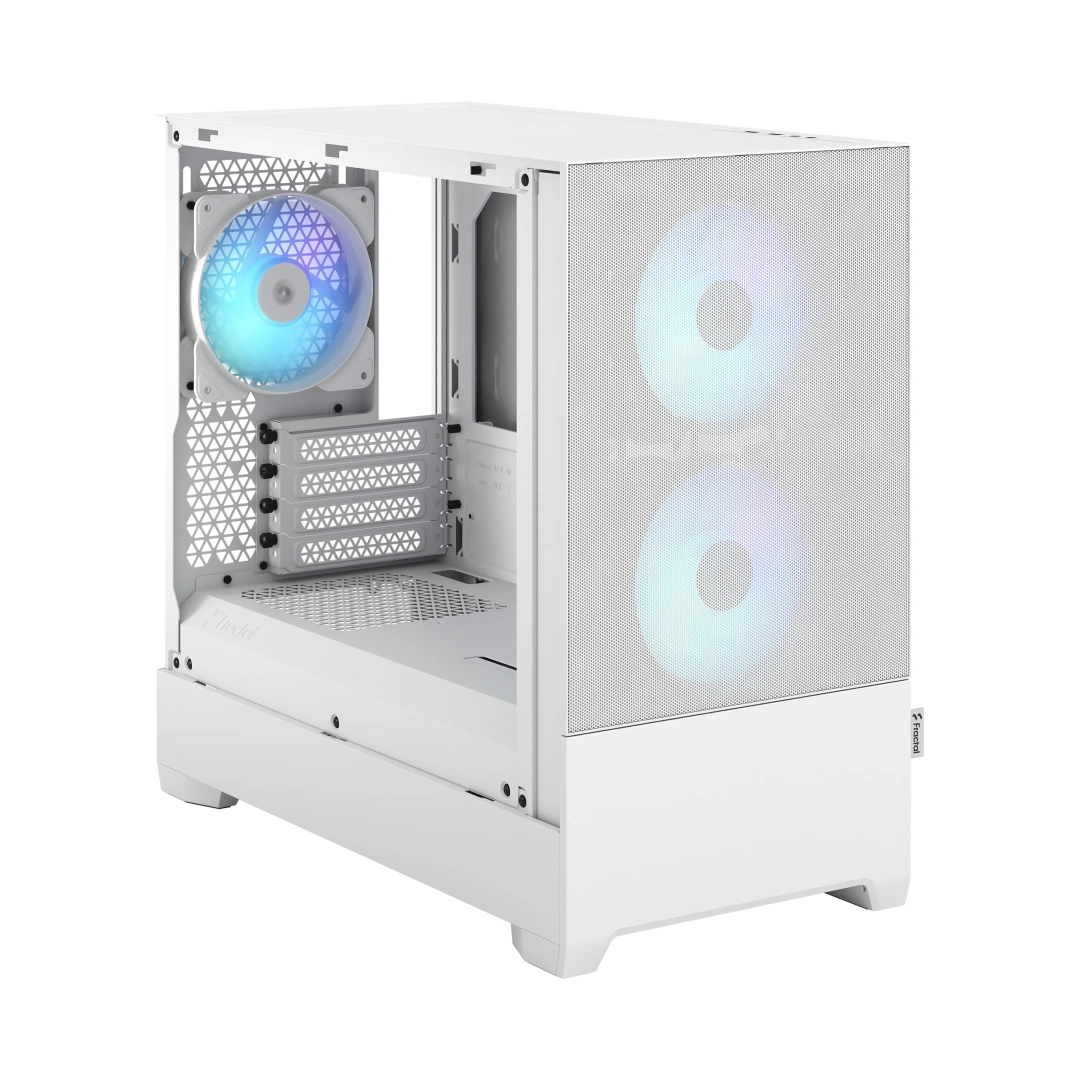 Fractal Design Pop Mini Air RGB White TG Clear Tint