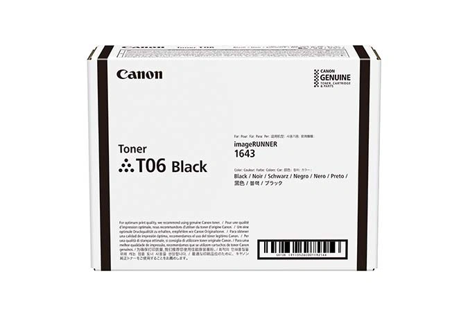 Toner Canon T06, 20500 stran (CF3526C002) černý