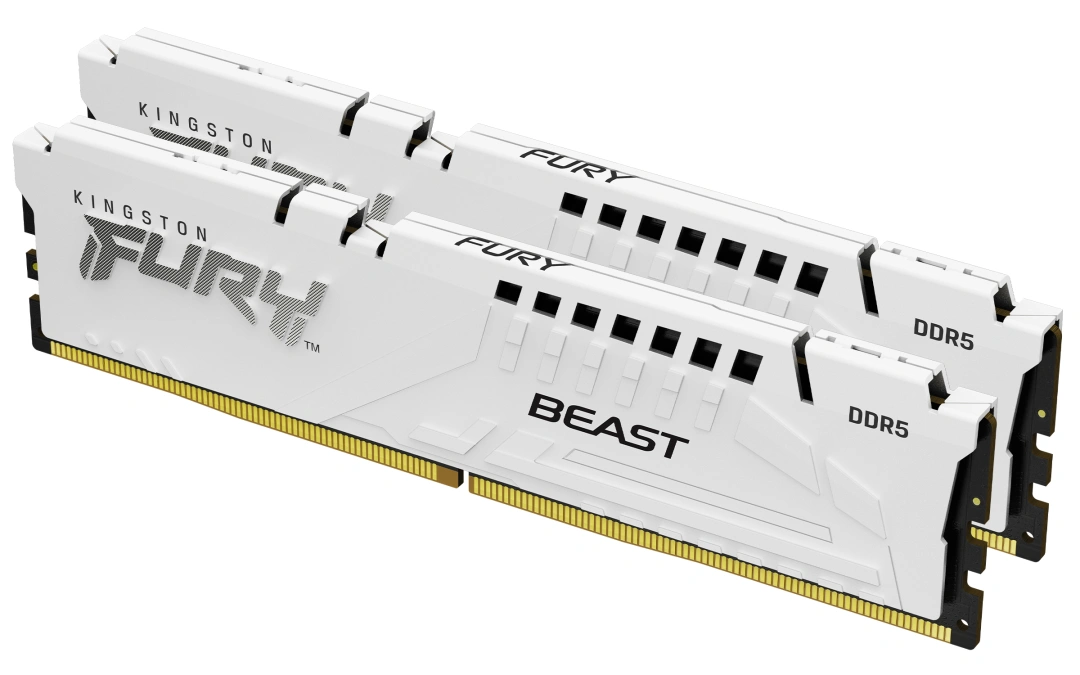 Kingston Fury Beast White DDR5 64GB (2x32GB) 6000 CL36, AMD EXPO