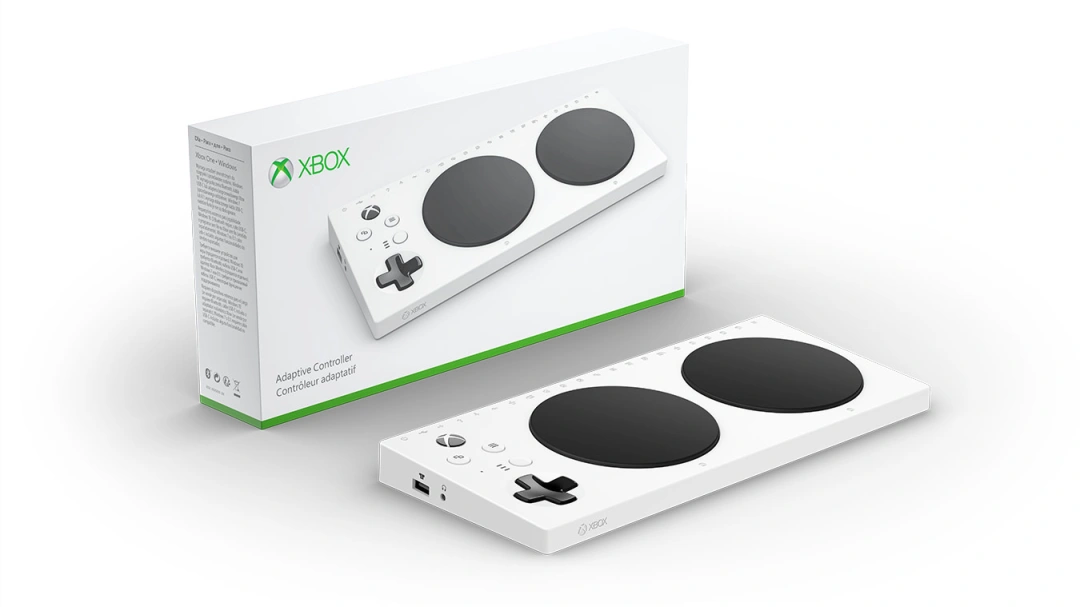 Xbox ONE Adaptive Controller, bílý (PC, Xbox ONE, Xbox Series)