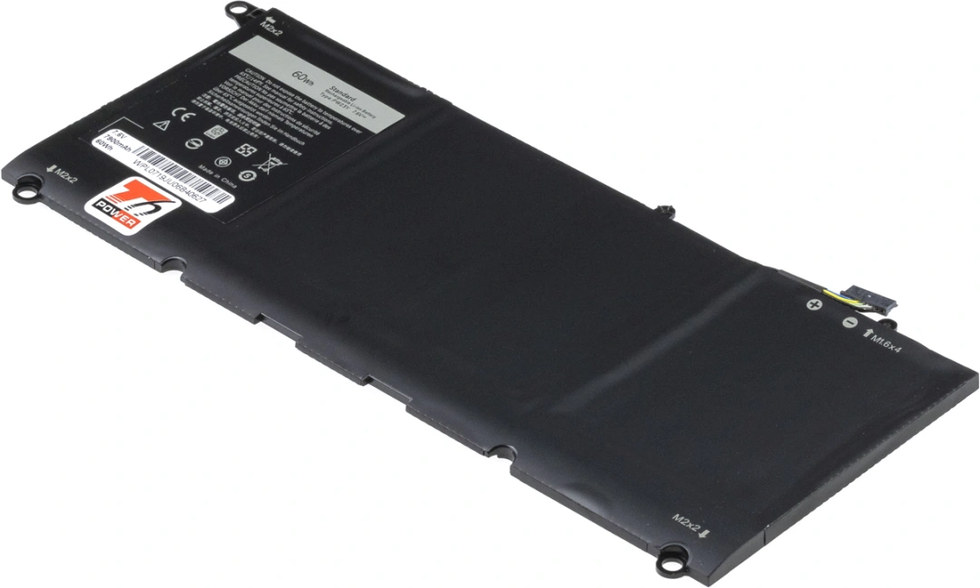 Baterie T6 Power pro notebook Dell RNP72, Li-Poly, 7,6 V, 7850 mAh (60 Wh), černá