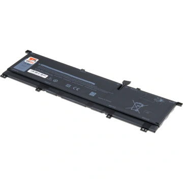 Baterie T6 Power pro notebook Dell 451-BCEY, Li-Poly, 11,4 V, 6500 mAh (75 Wh), černá