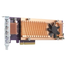QNAP QM2-4P-384A - Quad rozšiřující karta pro disky SSD M.2 2280 PCIe, (Gen3 x8)