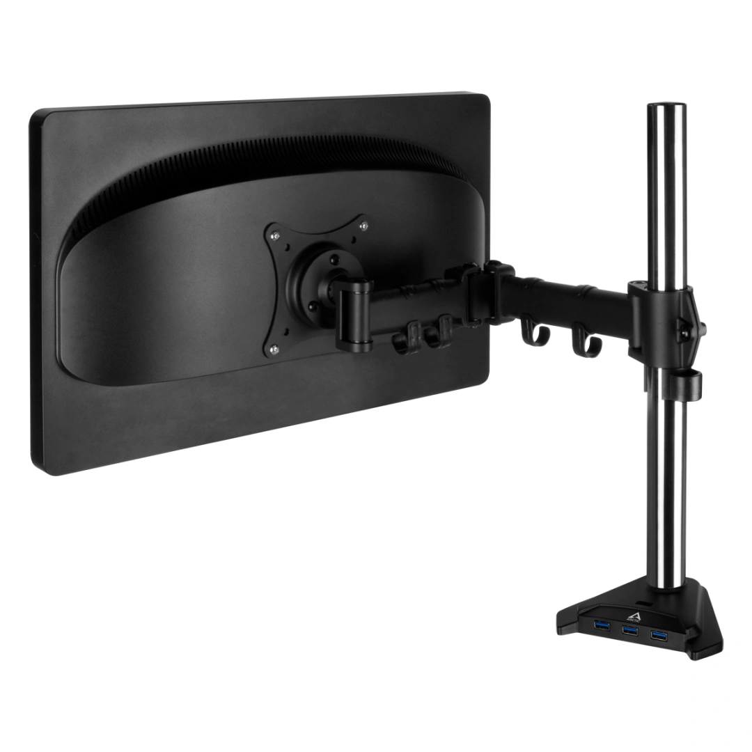 Arctic Z1 Pro Gen 3 stolní držák pro LCD, USB 3.2 Gen 1 HUB, černá