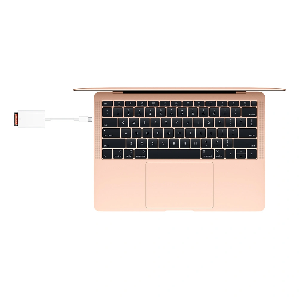 Redukce Apple USB-C čtečka SD karet (MUFG2ZM/A) bílá