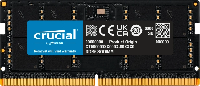 Crucial 32GB DDR5 5200 CL42 SO-DIMM