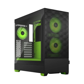 Fractal Design Pop Air RGB Green Core TG Clear Tint