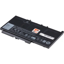 Baterie T6 Power pro notebook Dell 451-BBWR, Li-Poly, 11,1 V, 3300 mAh (37 Wh), černá