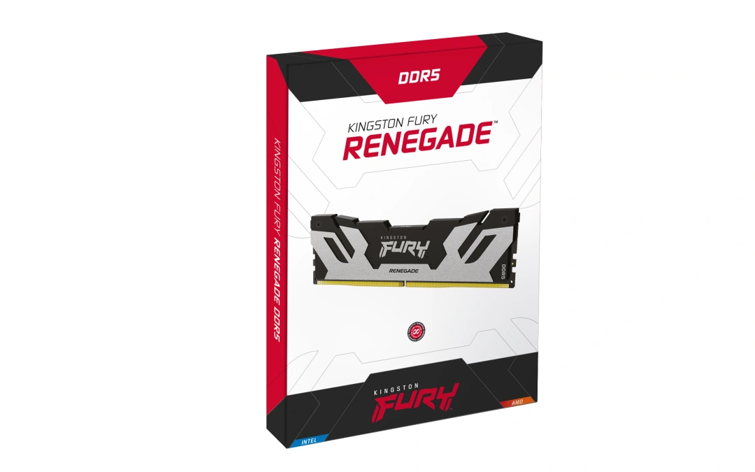 Kingston FURY Renegade DDR5 32GB (2x16GB) 6400 CL32, stříbrná