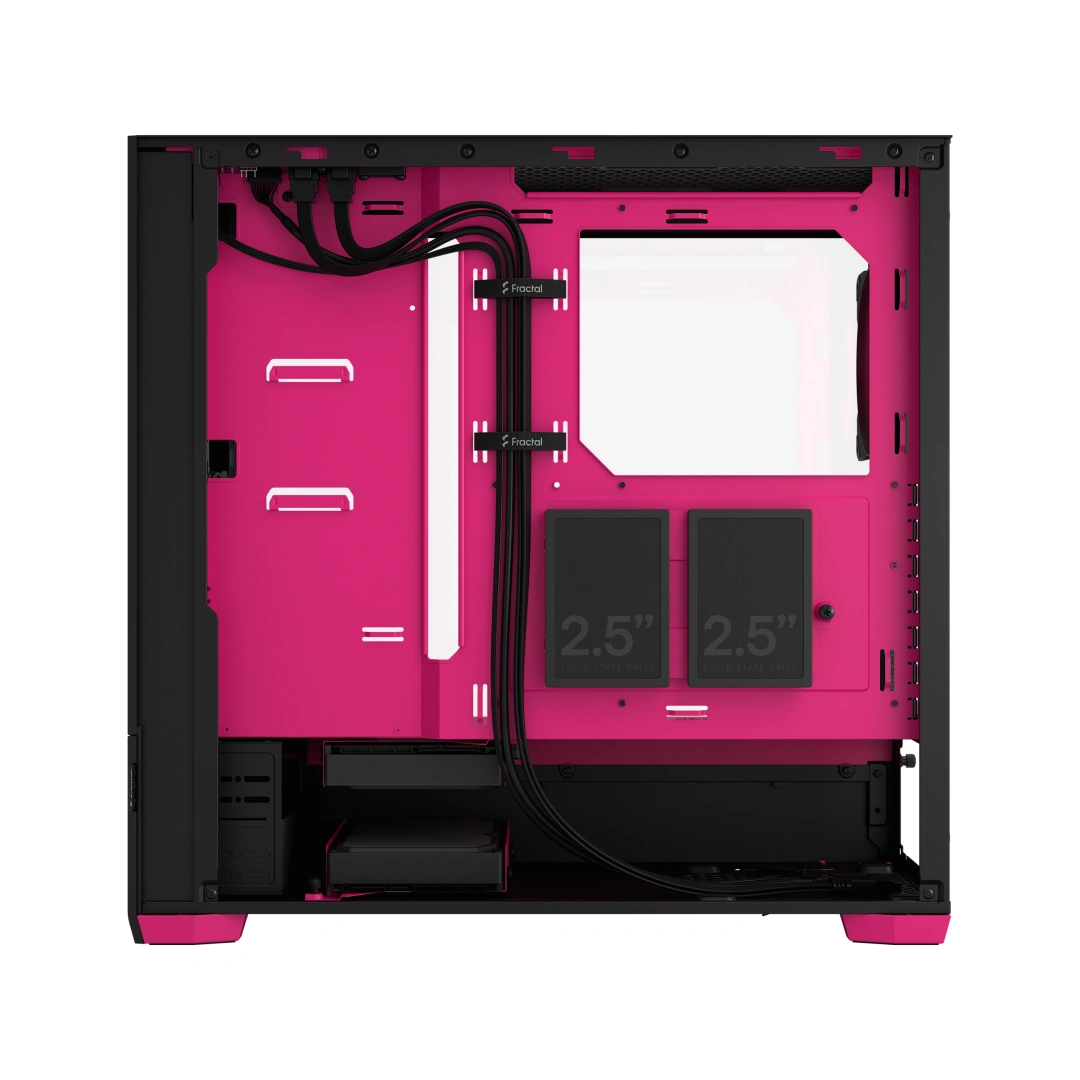 Fractal Design Pop Air RGB Magenta Core TG Clear Tint