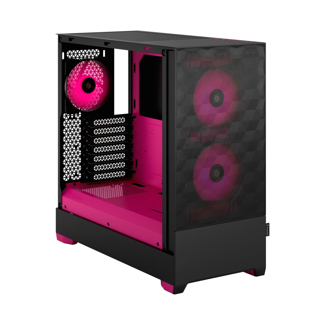 Fractal Design Pop Air RGB Magenta Core TG Clear Tint