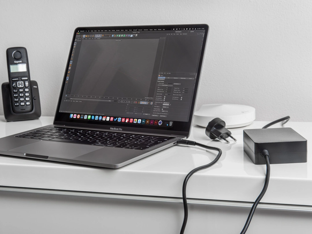 AVACOM nabíjecí adaptér pro notebook, USB-C, PD, 90W