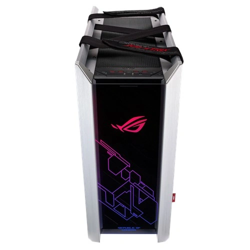 ASUS ROG Strix Helios White Edition - skříň, AURA, EATX, RGB Mid-Tower, bílá