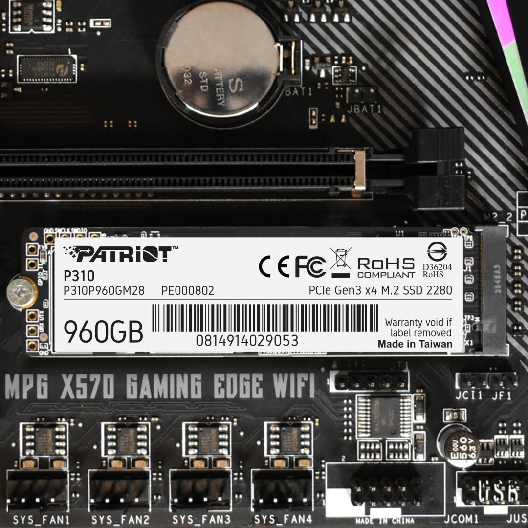 Patriot P310, M.2 - 960GB
