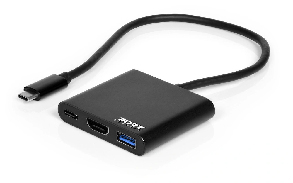 PORT CONNECT USB-C, černá