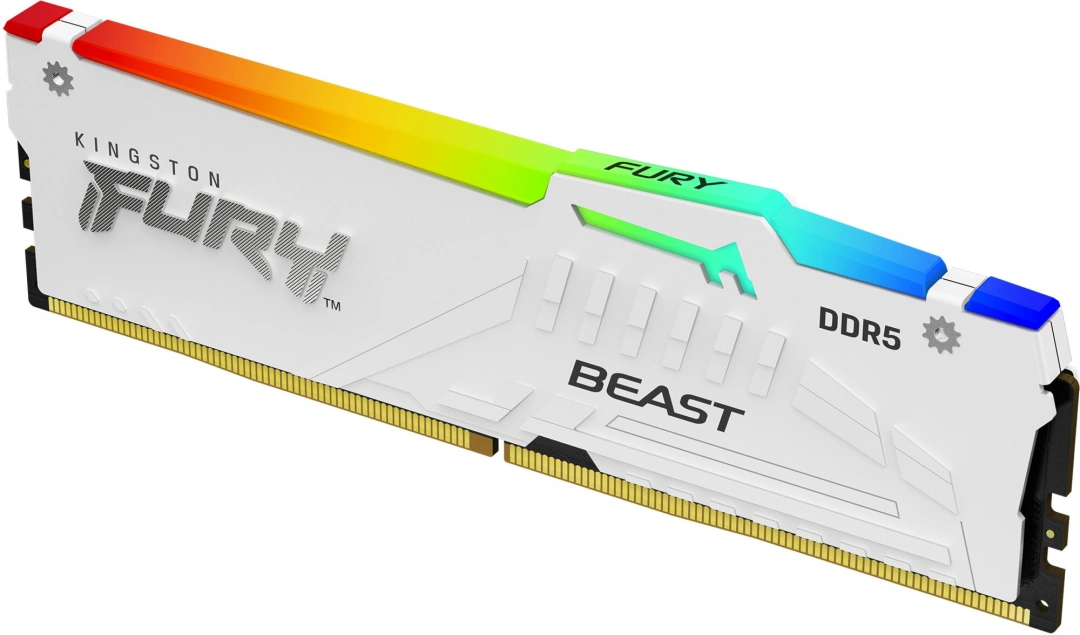 Kingston Fury Beast White RGB DDR5 64GB (2x32GB) 6000 CL40