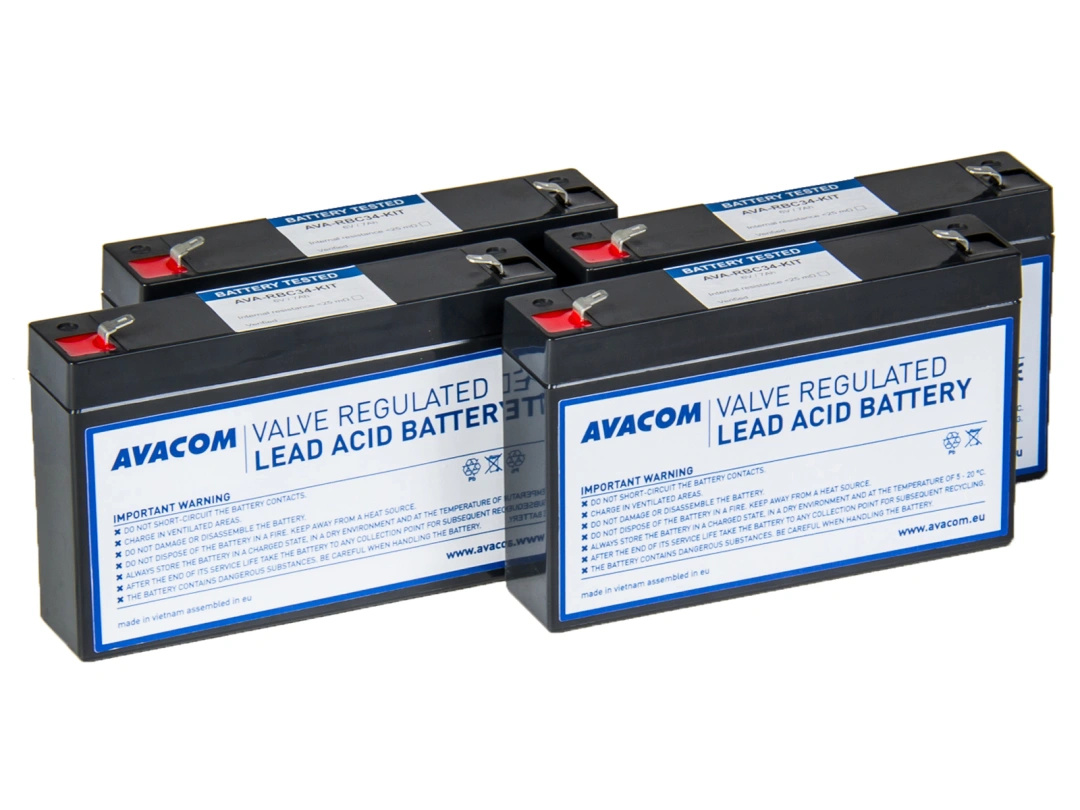 AVACOM RBC34 - kit pro renovaci baterie (4ks baterií)