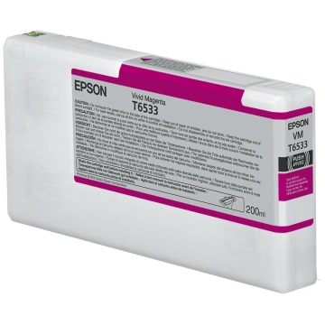 Epson T6533 Vivid Magenta Ink Cartridge (200ml)