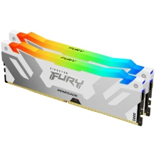 Kingston FURY Renegade RGB White DDR5 64GB (2x32GB) 6000 CL32