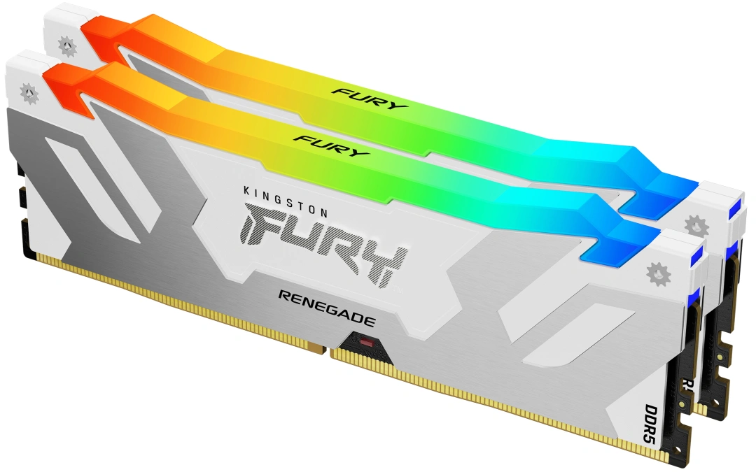 Kingston FURY Renegade RGB White DDR5 64GB (2x32GB) 6000 CL32