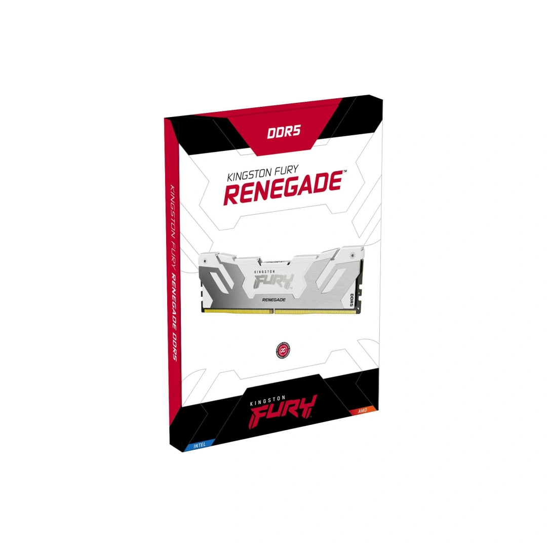 Kingston FURY Renegade RGB White DDR5 64GB (2x32GB) 6000 CL32