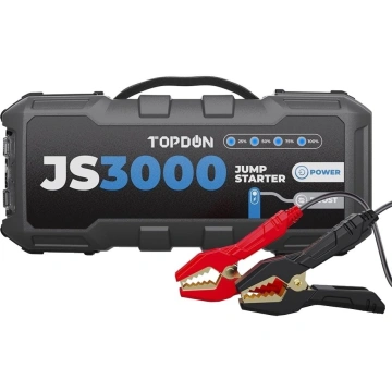 TOPDON Car Jump Starter JumpSurge 3000, 24000 mAh