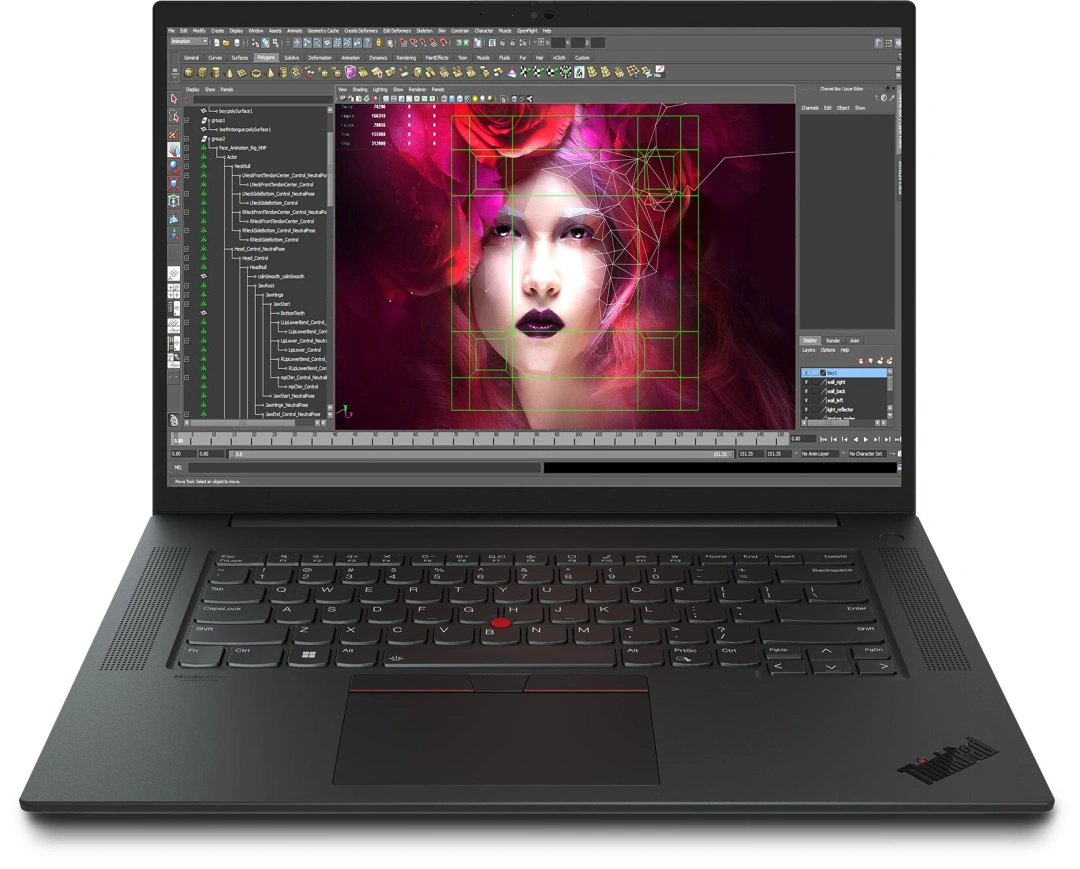 Lenovo ThinkPad P1 Gen 5, černá