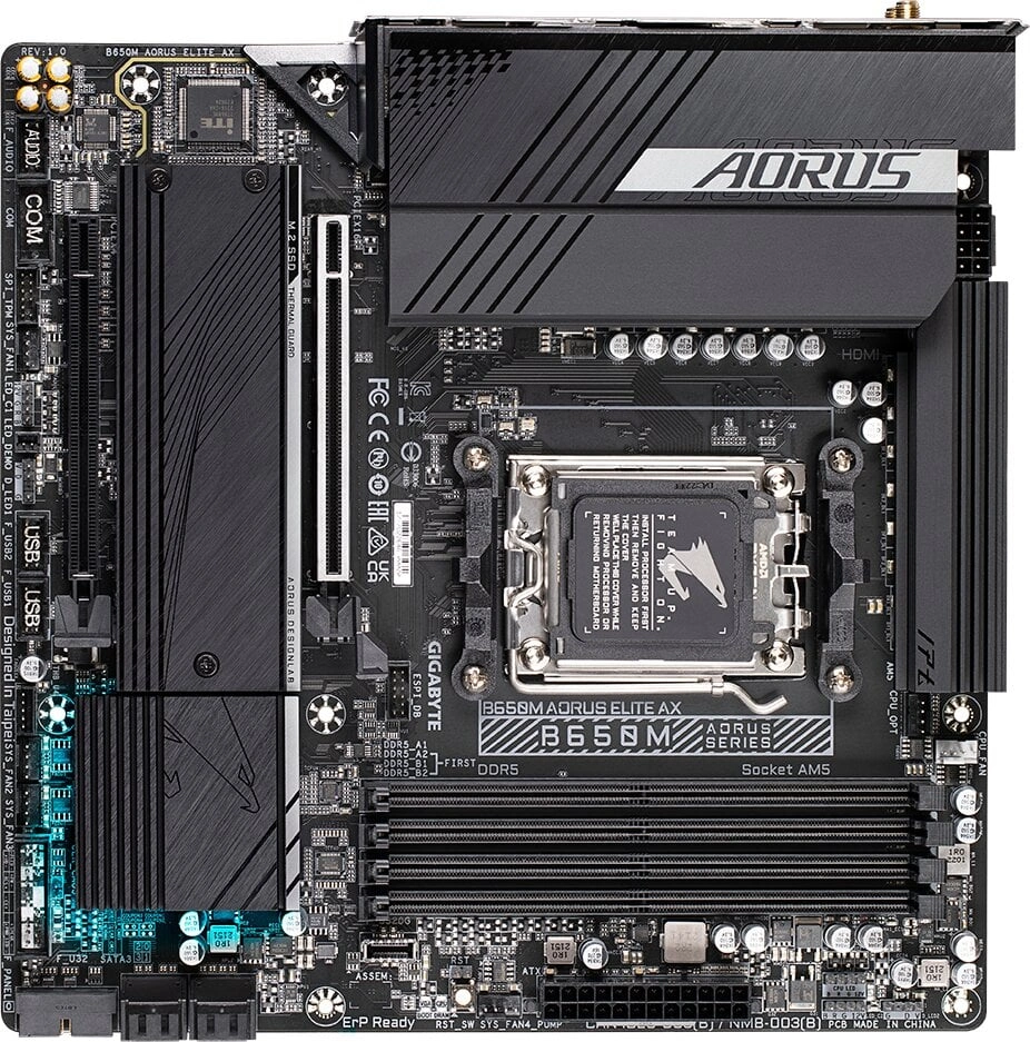 GIGABYTE B650M AORUS ELITE AX - AMD B650