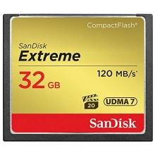 SanDisk CompactFlash Extreme 32GB 120 MB/s