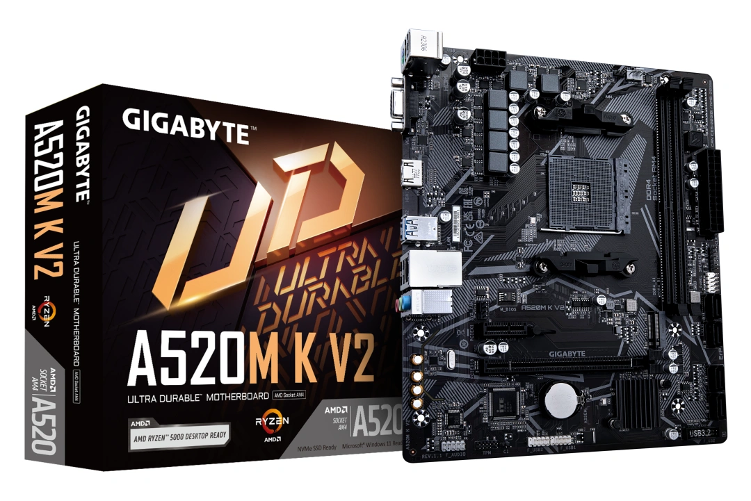 GIGABYTE A520M K V2 - AMD A520
