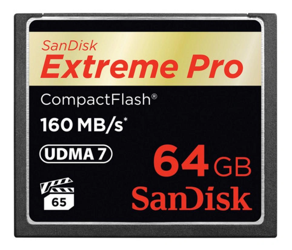 SanDisk CompactFlash Extreme Pro 64GB 160MB/s