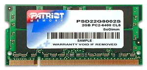 Patriot Signature Line DDR2 2GB 800 CL6 SO-DIMM