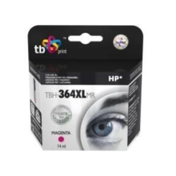 TB print Ink. TB kompat. HP CB324EE (No.364), TBH-364XLMR, Magenta