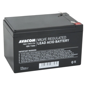 Avacom 12V 12Ah F2 (PBAV-12V012-F2A)