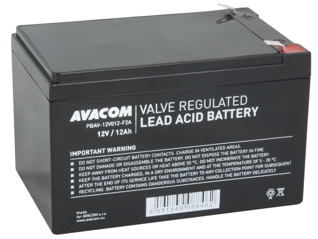 Avacom 12V 12Ah F2 (PBAV-12V012-F2A)