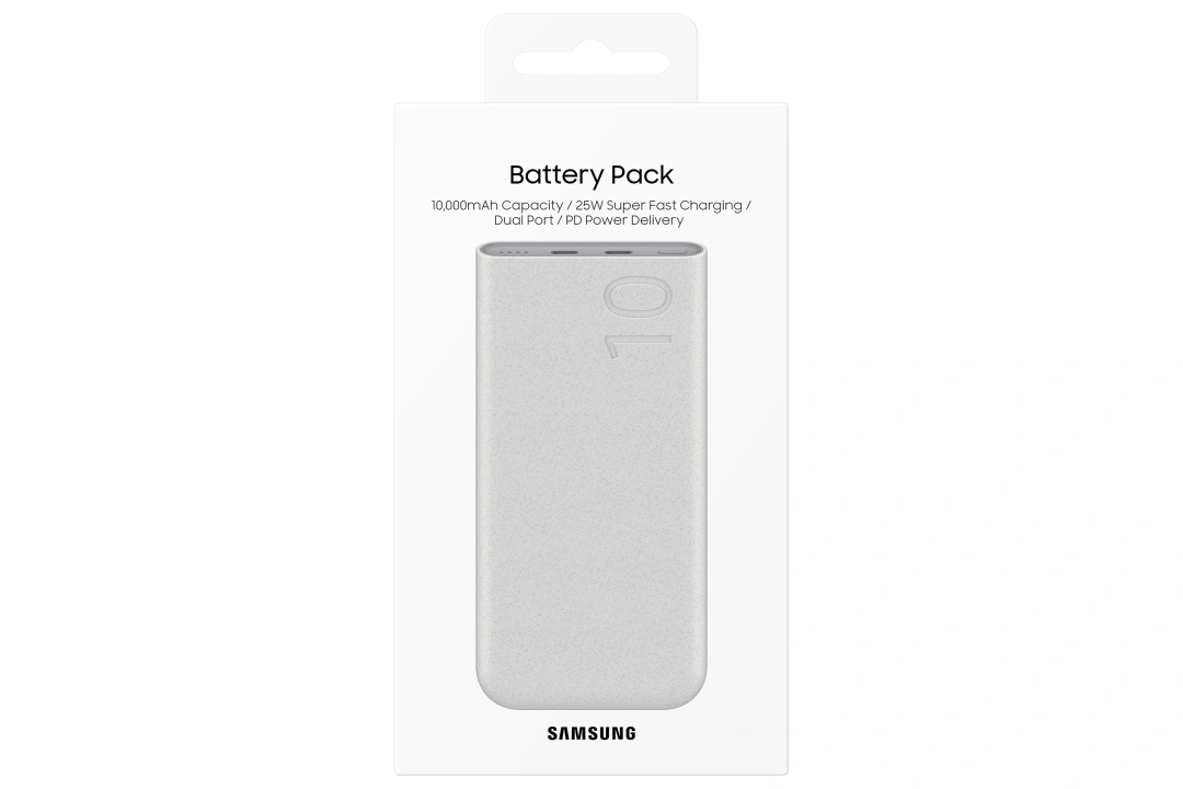 Samsung EB-P3400XUEGEU powerbanka s funkcí superrychlého nabíjení 25W, 10000mAh, béžová