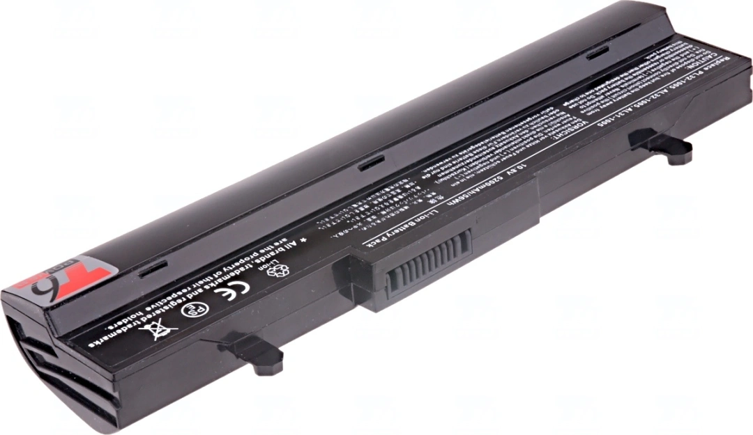 Baterie T6 Power pro Asus Eee PC 1101HA-MU1X, Li-Ion, 10,8 V, 5200 mAh (56 Wh), černá