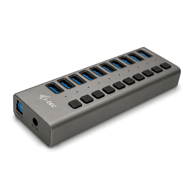 iTec USB 3.0 nabíjecí HUB 10port + Power Adapter 48 W