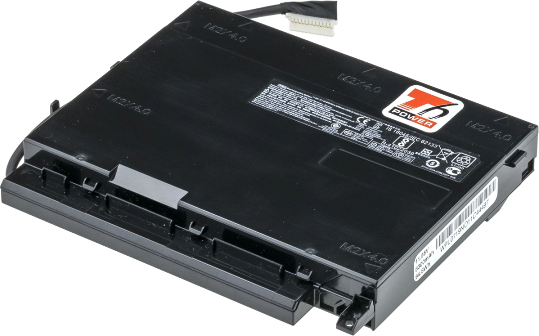 Baterie T6 Power pro notebook Hewlett Packard PF06095XL, Li-Poly, 11,55 V, 8200 mAh (95 Wh), černá