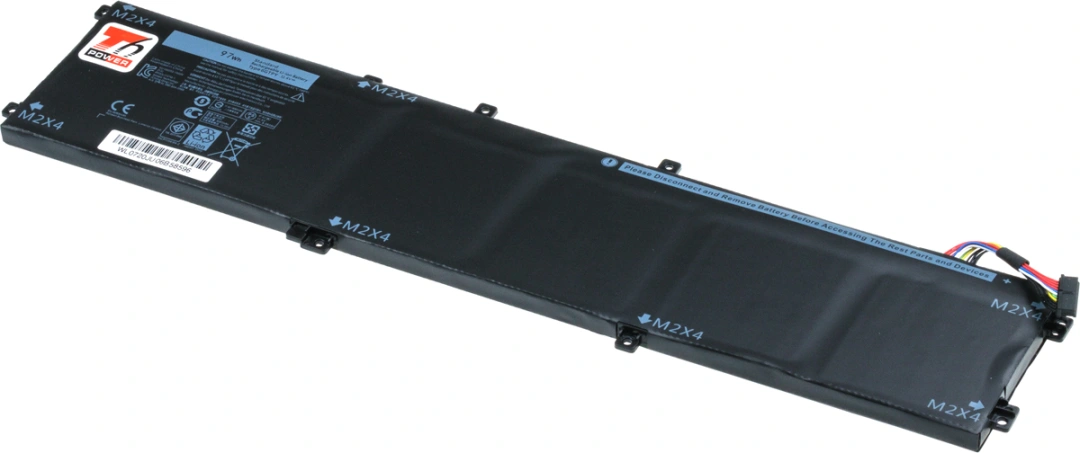 Baterie T6 Power pro notebook Dell 5XJ28, Li-Poly, 11,4 V, 8500 mAh (97 Wh), černá