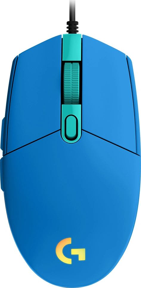 Logitech G102 Lightsync, modrá