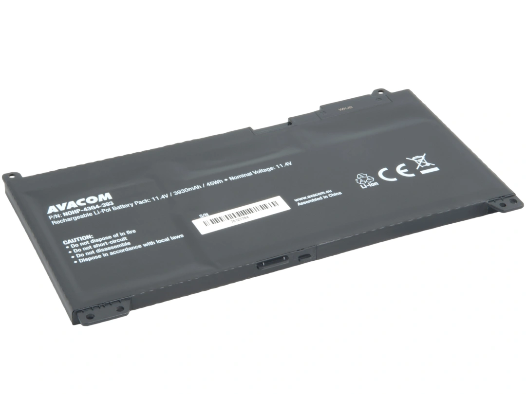 AVACOM baterie pro HP 430 G4, 440 G4 Li-Pol 11,4V 3930mAh 45Wh