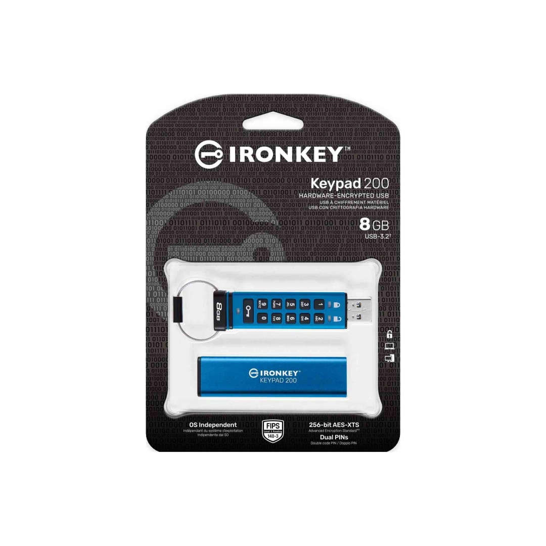 Kingston Ironkey Keypad 200 8GB