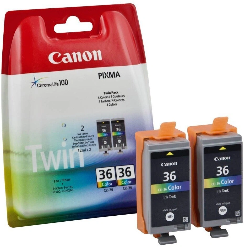 Canon CLI-36,Multi 2 pack