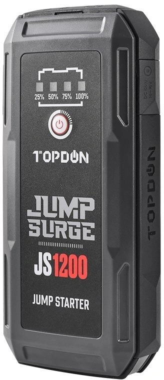 TOPDON Car Jump Starter JumpSurge 1200, 10000 mAh