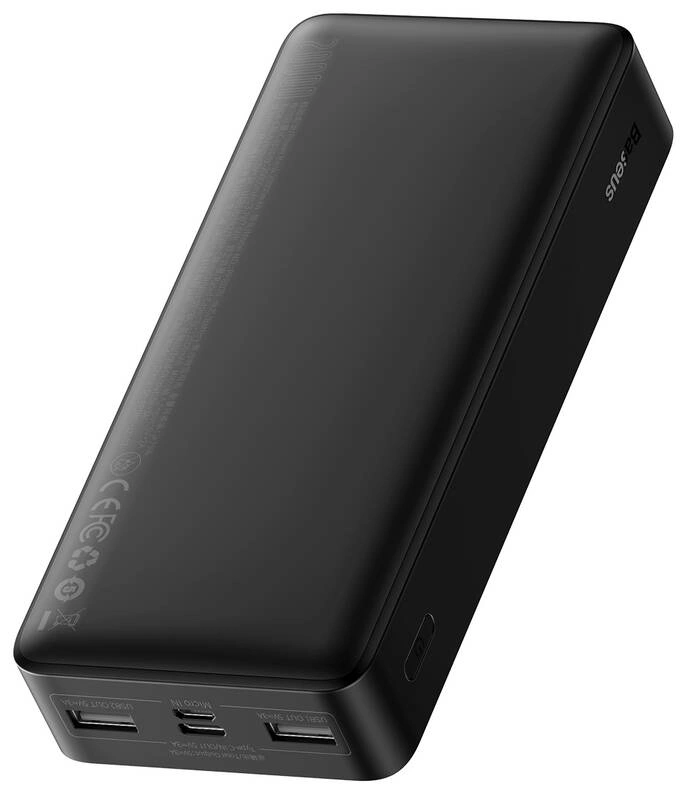 Baseus Bipow 20 000 mAh 15 W, černá